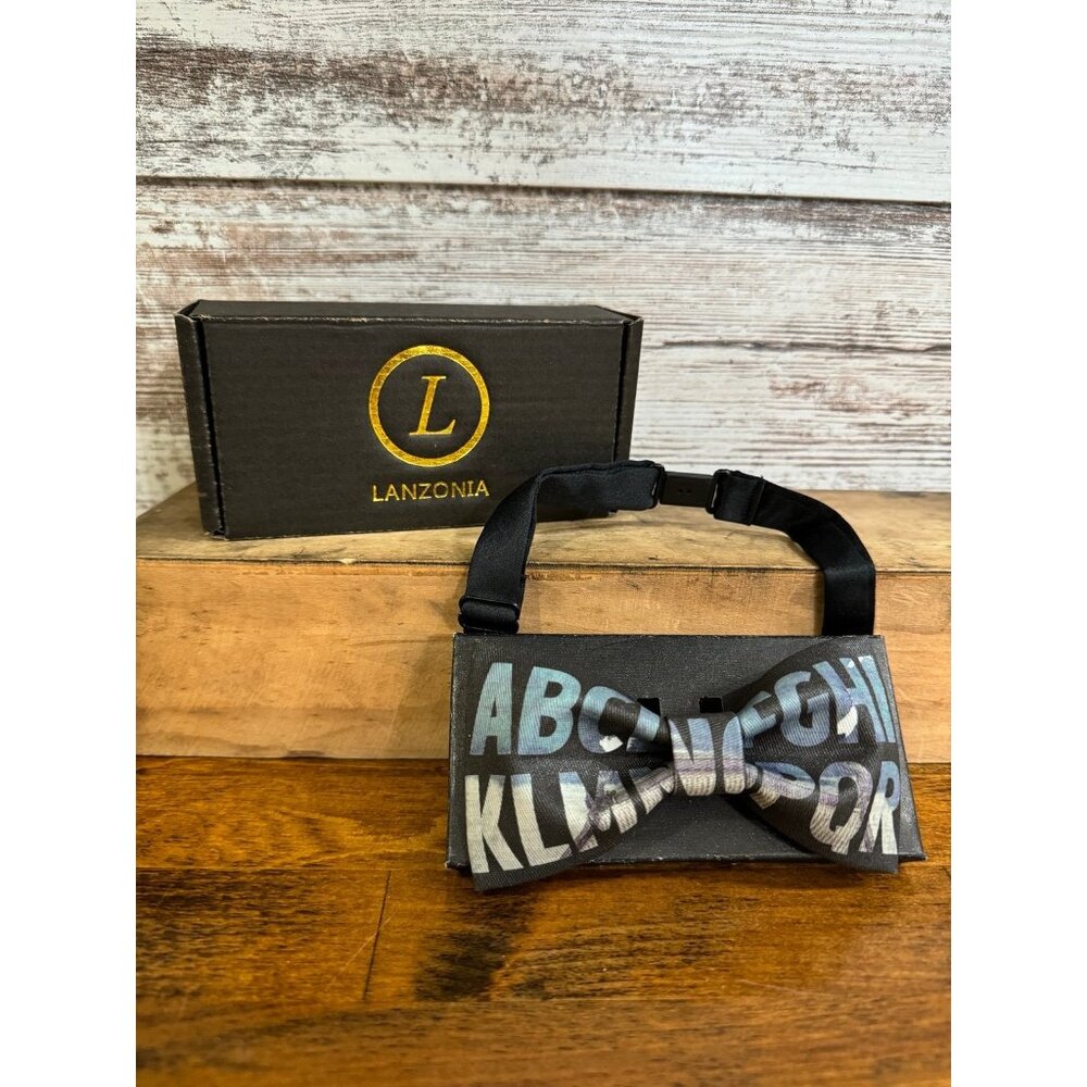 Lanzonia Funny Bow Ties for Men Unique Patterned Bowtie for Party Holiday